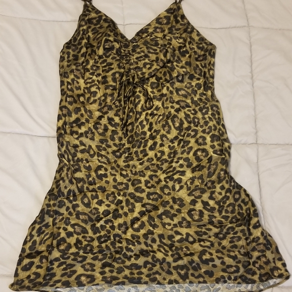Zara leopard slip dress small - Picture 1 of 6